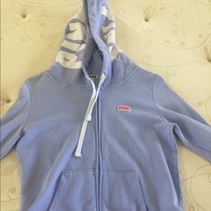 Victorias Secret pink zip up jacket
